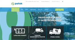 Desktop Screenshot of patok.cz